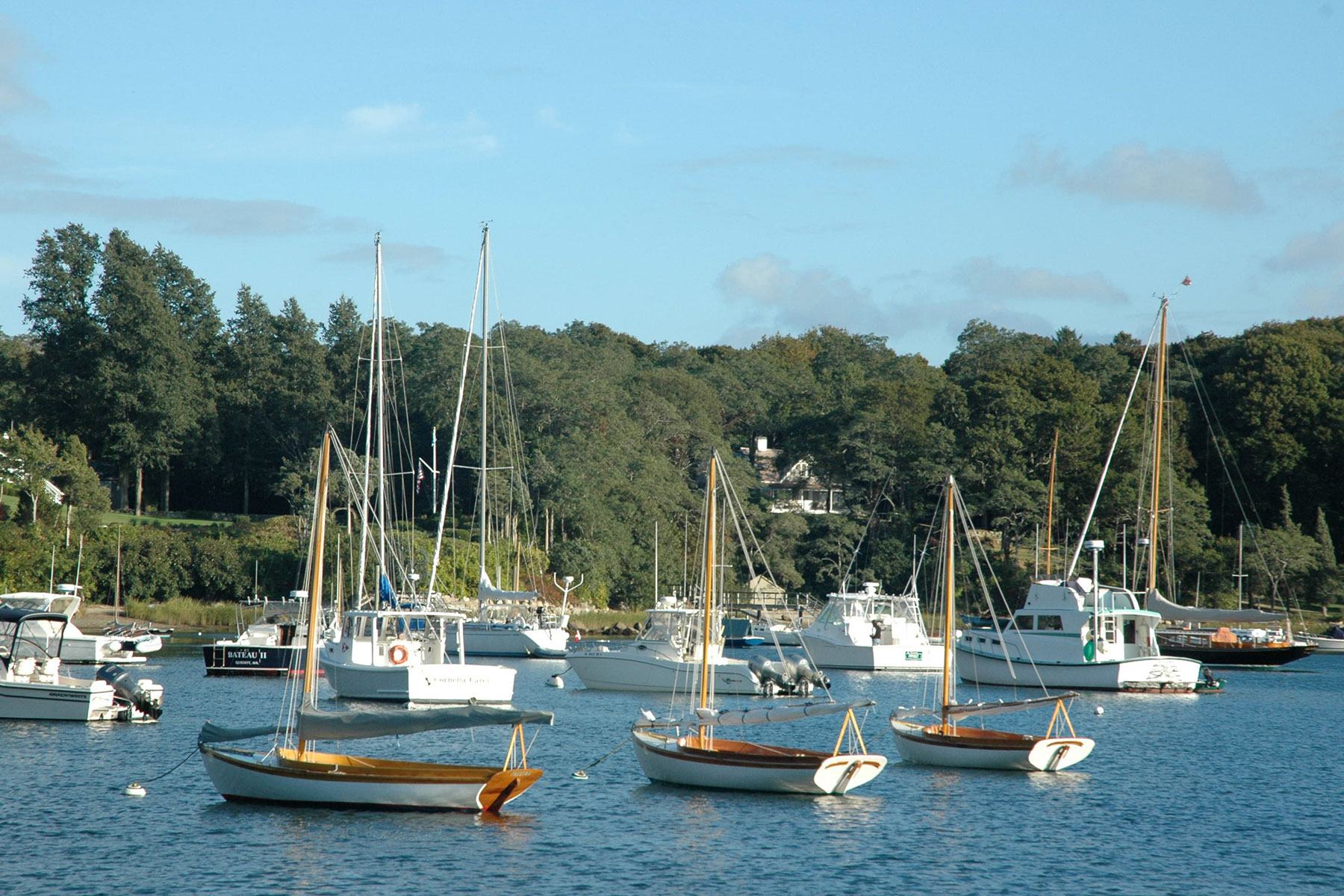 falmouth harbor sailboats