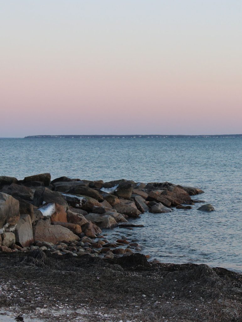 Falmouth Beach sunset